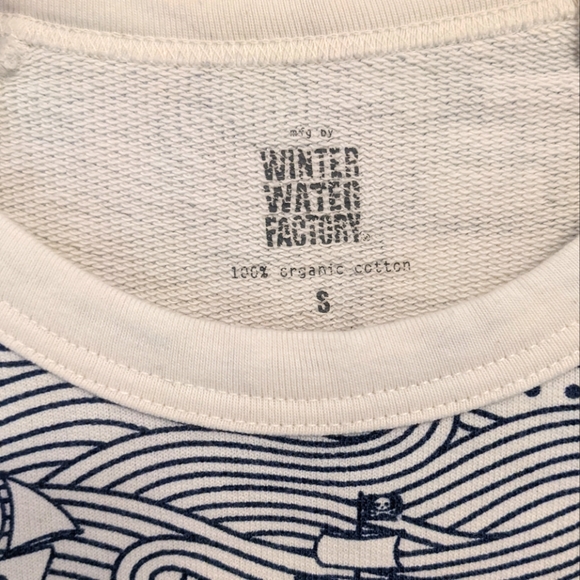 WINTER WATER FACTORY Sweatshirt, made in Brooklyn! - Picture 2 of 3